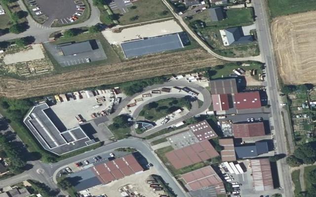 Vue aérienne — Déchetterie Val-de-Reuil