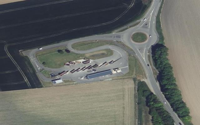 Vue aérienne — Déchetterie de Denain