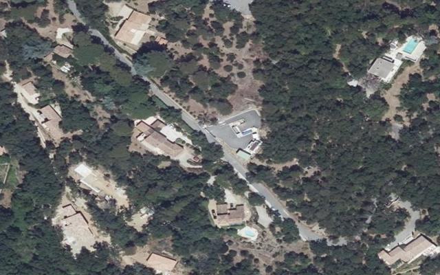 Vue aérienne — Déchetterie La Garde-Freinet