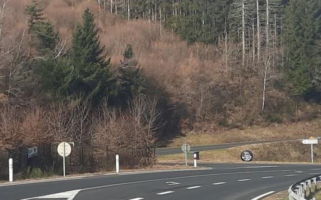 Vue depuis la rue — Déchetterie Saint-Cernin