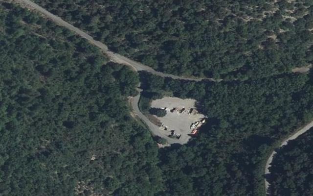 Vue aérienne — Déchetterie Le Castellet