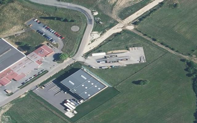 Vue aérienne — Déchetterie de Val-de-Meuse