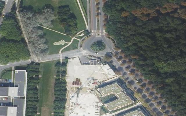 Vue aérienne — Déchetterie Mobile de Bourg-la-Reine
