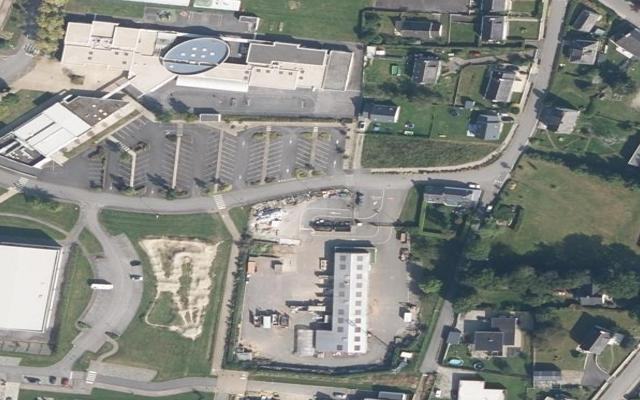 Vue aérienne — Déchetterie de Moréac