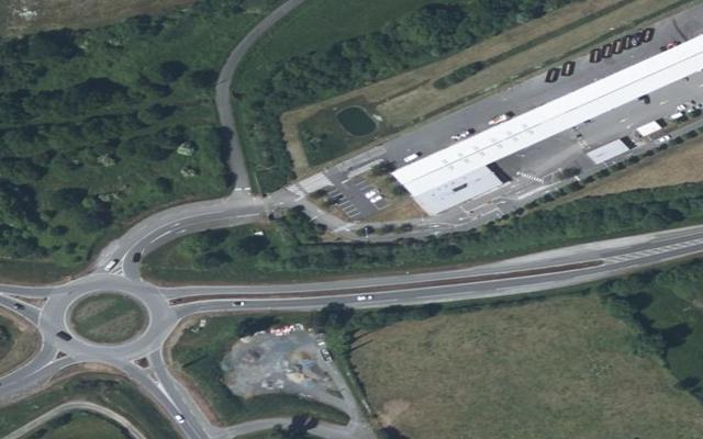 Vue aérienne — Déchetterie Le Loroux-Bottereau - Cad