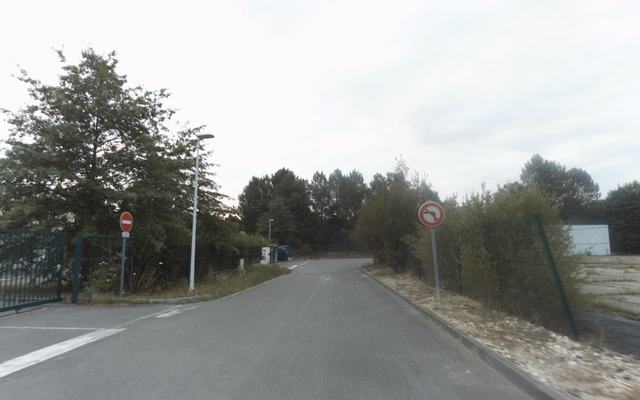 Vue depuis la rue — Déchetterie de Saint-Jean-d'Illac