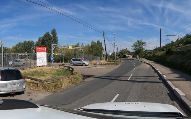 Vue depuis la rue — Déchetterie Feyzin
