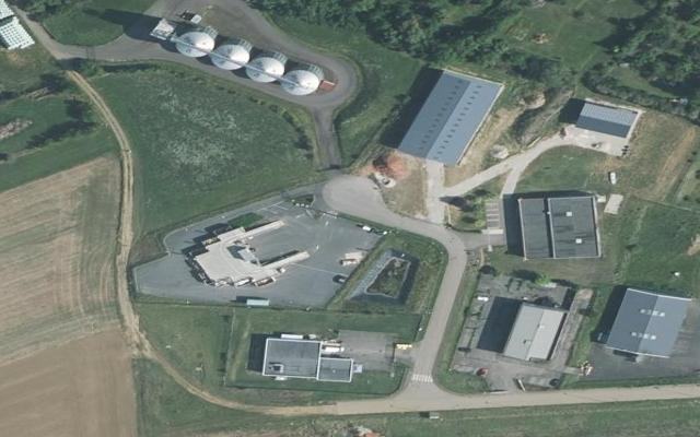 Vue aérienne — Déchetterie / Pav de Delme