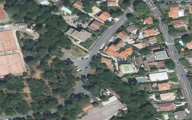 Vue aérienne — Déchetterie d'Arcachon (Point Vert les Abatilles)