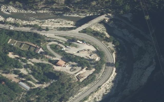 Vue aérienne — Dépôt-Relais Breil-sur-Roya