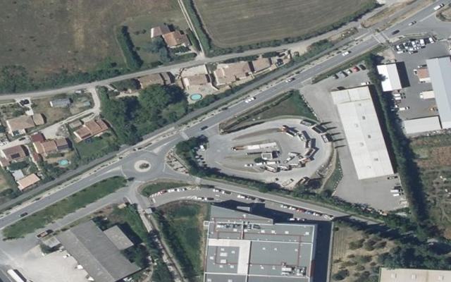 Vue aérienne — Déchetterie Mon Espace Vert Cavaillon