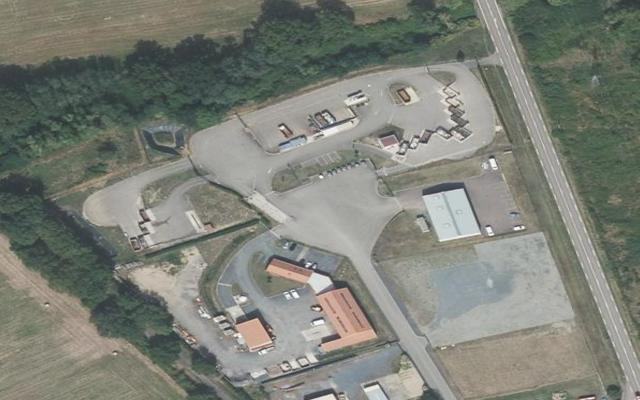 Vue aérienne — Déchetterie de Bourbon-Lancy (Nouvelle)
