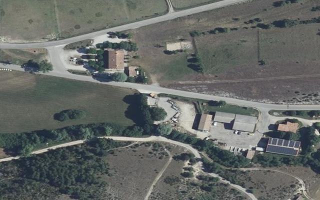 Vue aérienne — Déchetterie La Palud-sur-Verdon