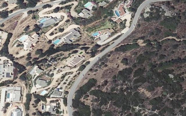 Vue aérienne — Déchetterie Intercommunale de Corbara