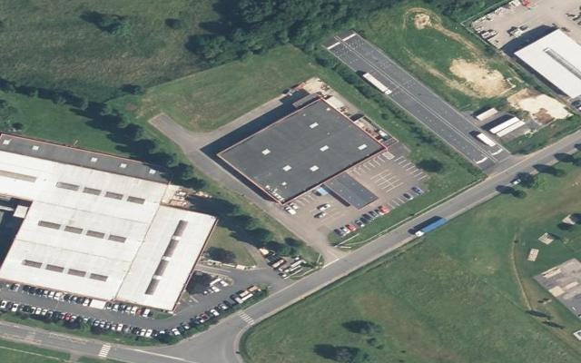 Vue aérienne — Déchetterie Ouest Zac la Vallée