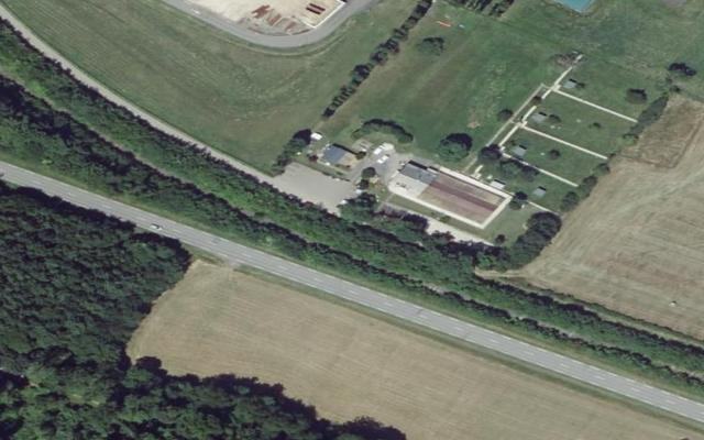 Vue aérienne — Déchetterie Pro de Sarreguemines