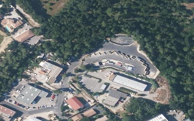 Vue aérienne — Déchetterie Mobile de Viols-le-Fort
