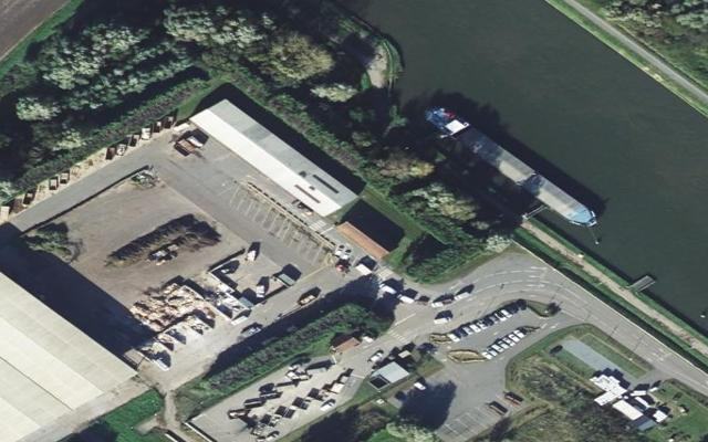 Vue aérienne — Déchetterie Gros Volumes de Béthune