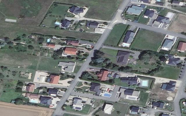 Vue aérienne — Déchetterie Blodelsheim