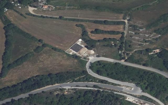 Vue aérienne — Déchetterie Bézaudun-les-Alpes