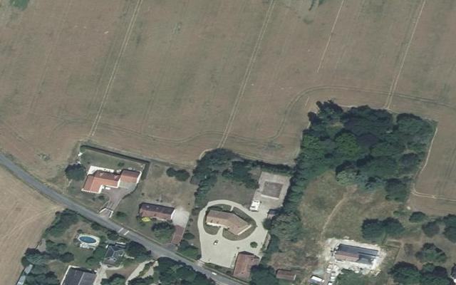 Vue aérienne — Plateforme de Stockage de Dv d'Azay-sur-Cher