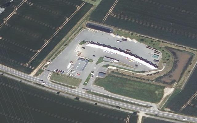 Vue aérienne — Déchetterie Fontenay-sur-Eure