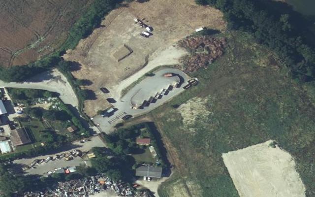 Vue aérienne — Déchetterie Pro d'Auterive
