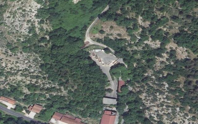 Vue aérienne — Déchetterie de Luzech