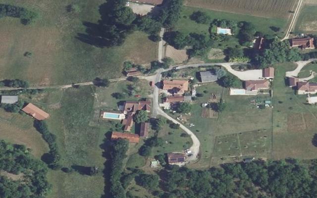 Vue aérienne — Déchetterie de Saint-Germain-du-Bel-Air