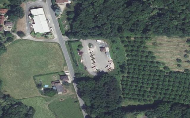Vue aérienne — Déchetterie de Vayrac-Bétaille