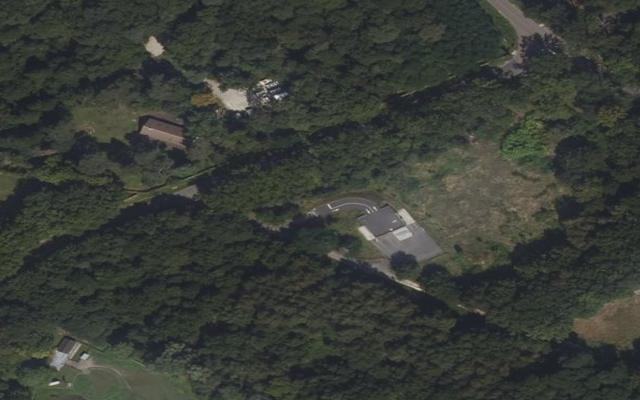 Vue aérienne — Déchetterie Noisy-sur-École (Déchets Verts)