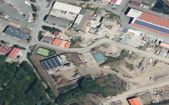 Vue aérienne — Déchetterie Pôle de la Gravaire