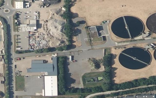 Vue aérienne — Plate Forme de Déchets Verts les Plesses