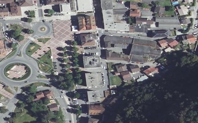 Vue aérienne — Déchetterie Cluses