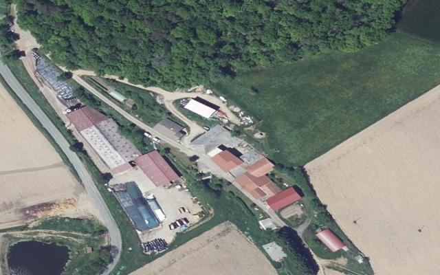 Vue aérienne — Déchetterie Mobile
