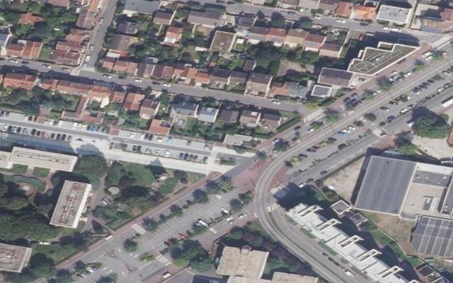 Vue aérienne — Déchetterie Vélizy-Villacoublay