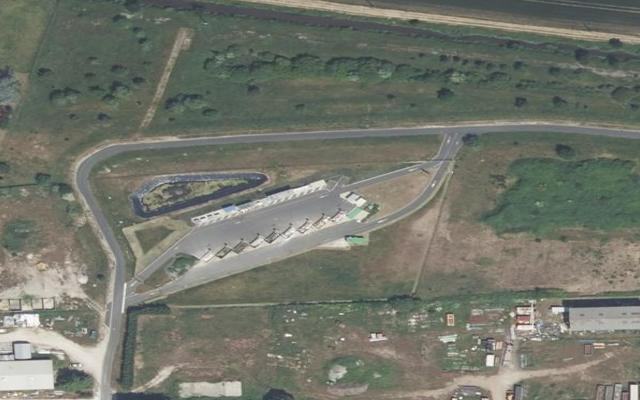 Vue aérienne — Déchetterie Vienne-en-Val