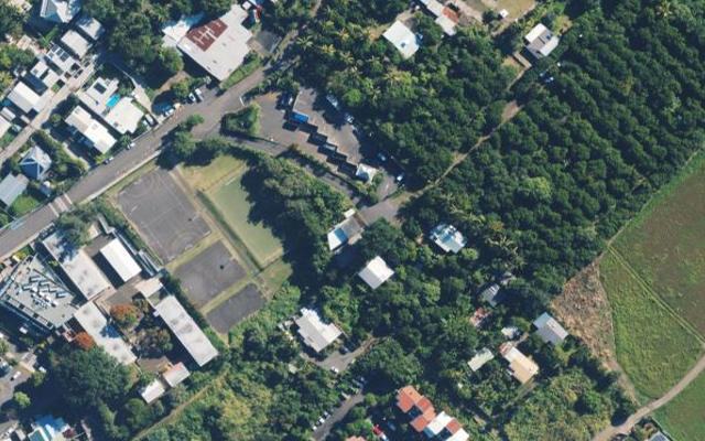 Vue aérienne — Déchetterie Saint-Pierre Palama