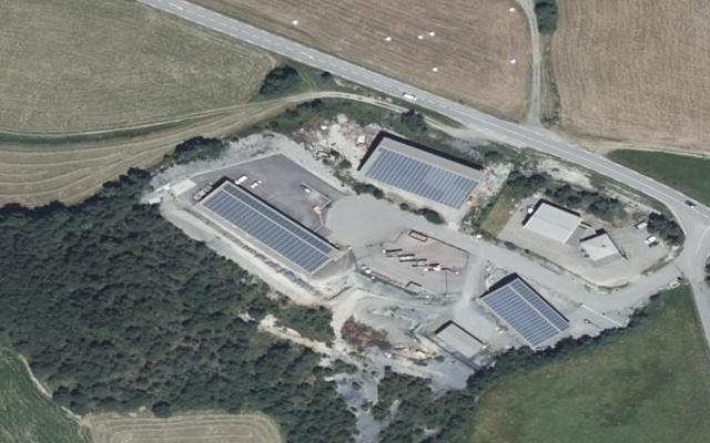 Vue aérienne — Déchetterie des Terrasses