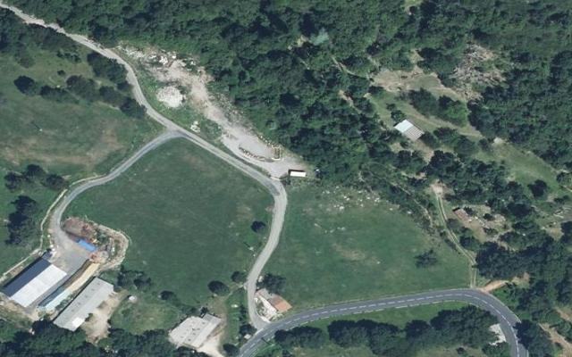 Vue aérienne — MiniDéchetterie Montpezat-sous-Bauzon
