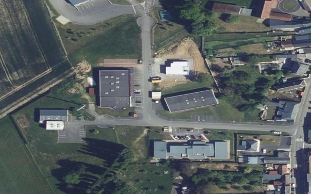 Vue aérienne — Déchetterie Walincourt-Selvigny