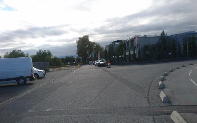 Vue depuis la rue — Déchetterie Ornex