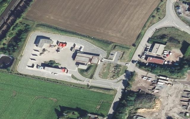 Vue aérienne — Déchetterie d'Avion