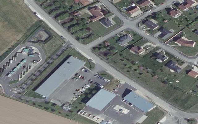 Vue aérienne — Déchetterie Vendeuvre-sur-Barse