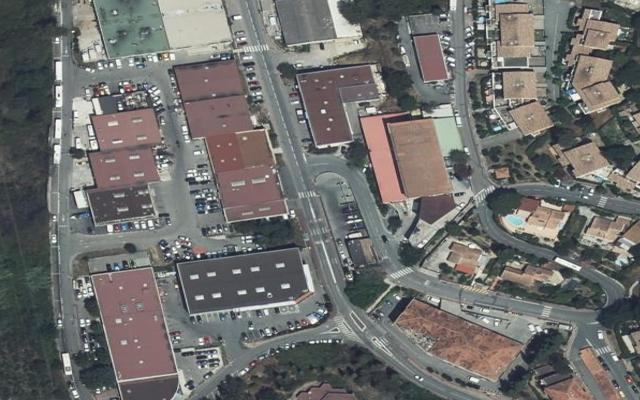 Vue aérienne — Quai de Transit Pro de Menton