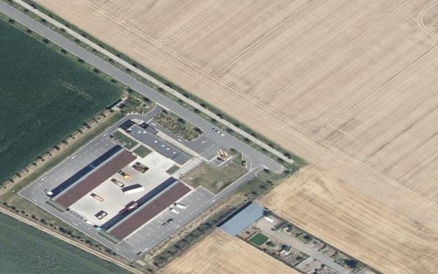 Vue aérienne — Déchetterie Amiens Ouest