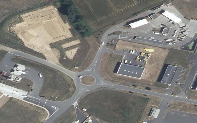 Vue aérienne — Déchetterie Ramage Sorigny