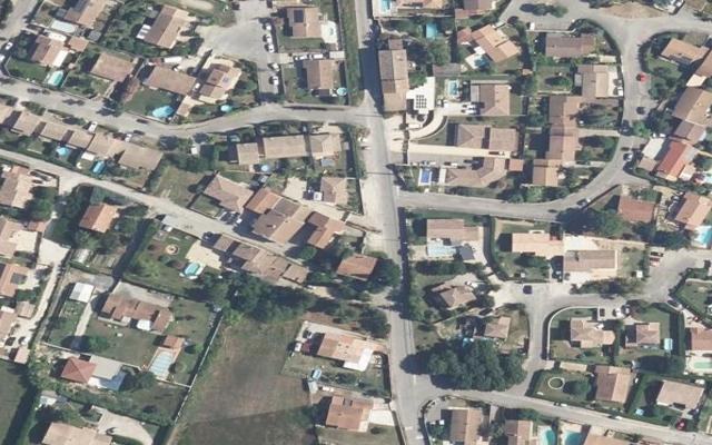 Vue aérienne — Déchetterie Livron-Couthiol