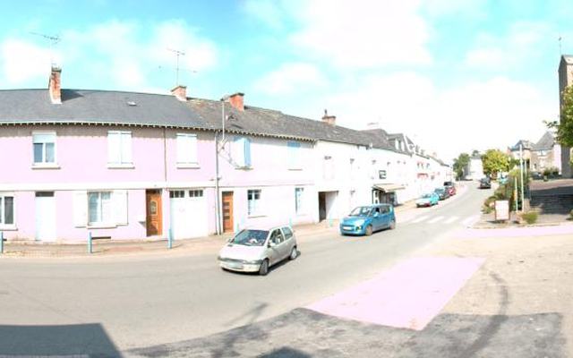 Vue depuis la rue — Déchetterie Aron