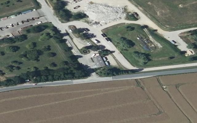 Vue aérienne — Déchetterie Pro de Malleville-sur-le-Bec CETRAVAL